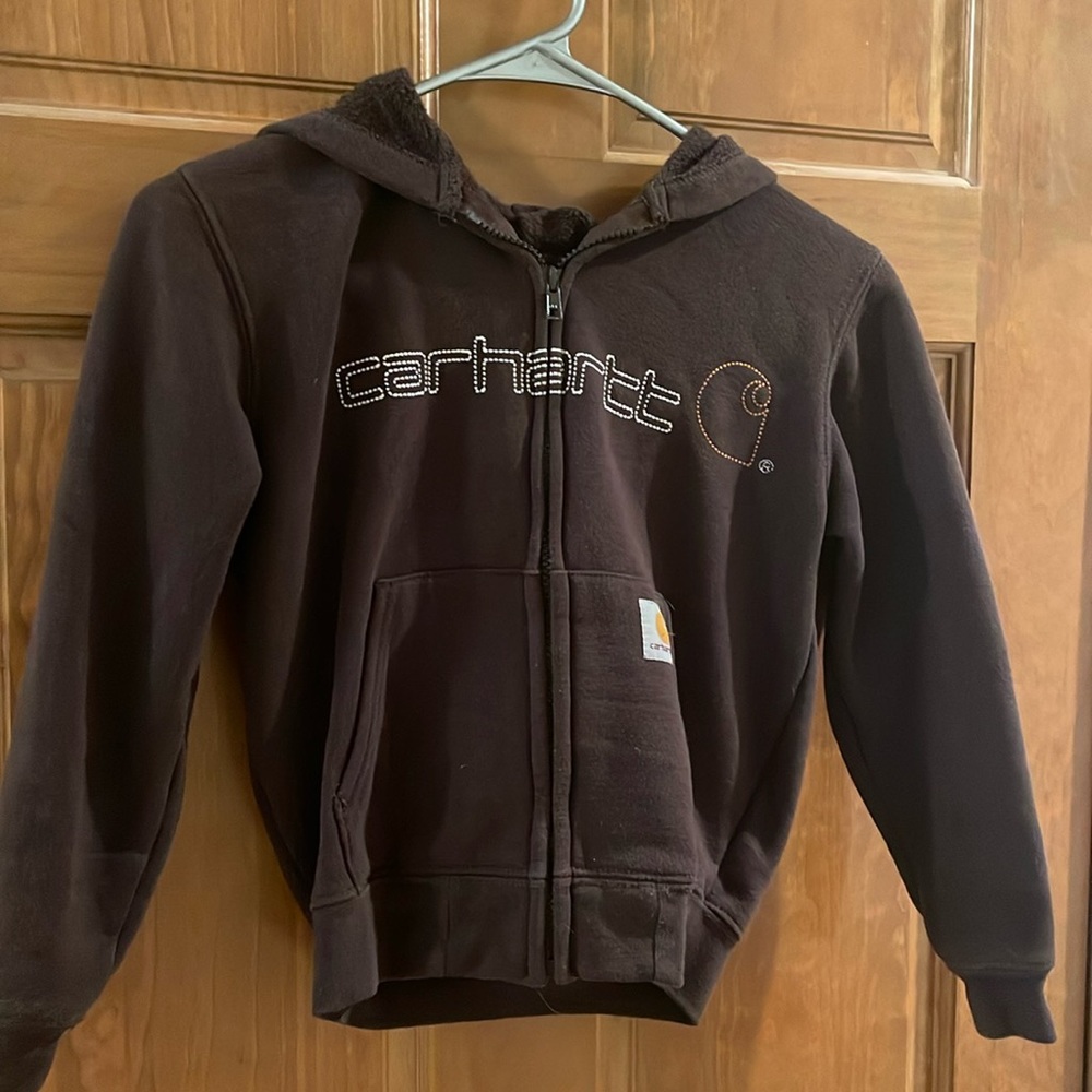 Kid’s Size Small 6/7 Carhartt Zip-Up Hoodie